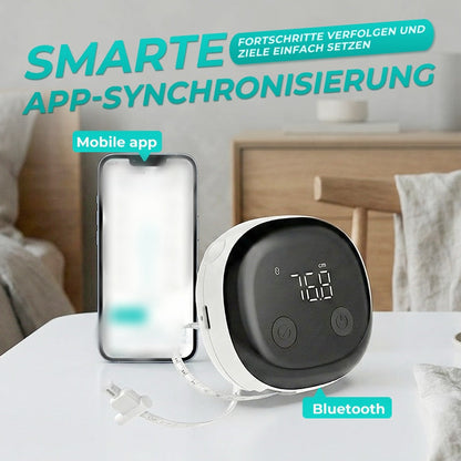 🔥【1° Más Vendido】🔥App Sync+📊 LED Grande!Multizona+✋ 1 Mano!Entrenadores Recomiendan! Cinta Inteligente Magnética, Precisa⚡️