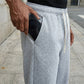 🩳 ¡60 % DE DESCUENTO! 👖 Pantalones sueltos para hombre con cordón: cómodo tejido de algodón, bolsillos y estilo informal para el día a día y el entrenamiento 🏃‍♂️