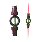 Sable de luz recargable con chispa y sonido