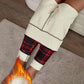 Leggings de cuadros de alta elasticidad Slim Fit para mujer