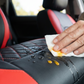 🚗Funda de Asiento de Auto de Cuero Matelassé Lujo | 9 Piezas, Universal, Color Negro ✅