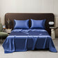 Sábana🛏️plana de satén liso En cuanto toca la piel, proporciona una sensación excepcionalmente reconfortante, lo que la hace ideal para dormir. 😴