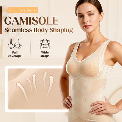 Camisola Moldeadora sin Costuras con Bra Integrado