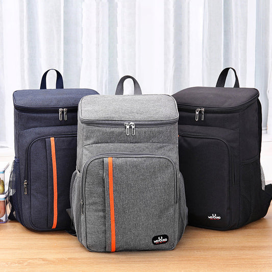 Mochila aislante para nevera de gran capacidad al aire libre
