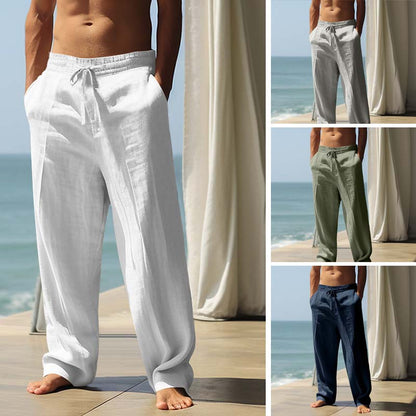 🔥ÚLTIMO DÍA: 50% DE DESCUENTO👖 Pantalones casuales para hombre, corte recto y holgado