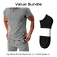 Conjunto de camisa con cuello alto y pantalones cortos para el verano