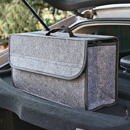 Organizador Plegable para Cajuela de Auto, Práctico y Resistente