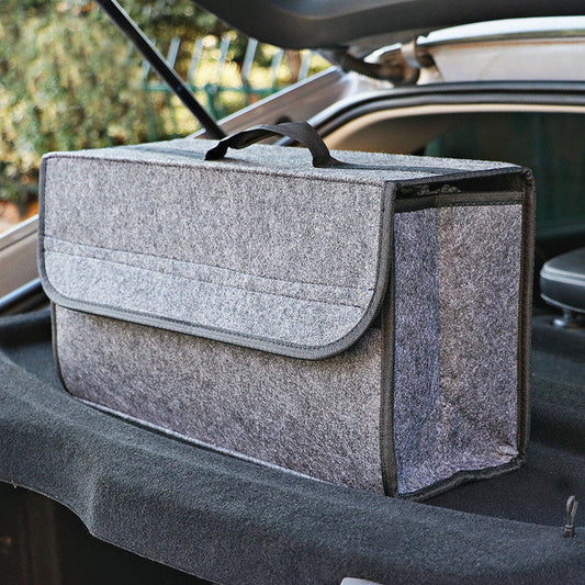 Organizador Plegable para Cajuela de Auto, Práctico y Resistente