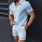 Set de camiseta y pantalones cortos de hombre