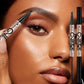 ✨ Compra 1 Lleva 1 Gratis ✨Delineador de Cejas 2 en 1 Impermeable con Gel Fijador