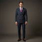 【ENVÍO GRATIS】¿Trajes que no te quedan bien? Rayas finas que estilizan, corte ajustado que realza. 👔✅