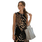 🎁New arrival 49% OFF💥Women's Leopard Print Sleeveless Midi Dress
