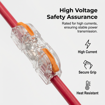 Empalme rápido de cables sin soldadura