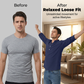 Camiseta Henley casual de otoño para hombre