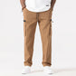 Pantalones cargo casuales de hombre con múltiples bolsillos
