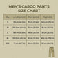 Pantalones cargo casuales de hombre con múltiples bolsillos