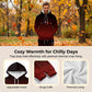Conjunto de chándal degradado para hombre – Sudadera con capucha y pantalón deportivo