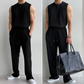 Set de tirantes y pantalones relajados para hombre