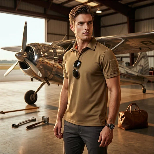Camiseta elástica transpirable de secado rápido para hombre