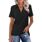 👚 ¡50% DE DESCUENTO AHORA! Camiseta informal femenina con escote en V – Ajuste relajado, tela suave y 16+ 🌈✨ colores