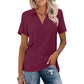 👚 ¡50% DE DESCUENTO AHORA! Camiseta informal femenina con escote en V – Ajuste relajado, tela suave y 16+ 🌈✨ colores