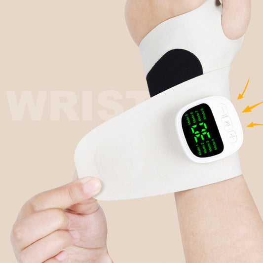 🔥Ofertas imperdibles: Masajeador de muñeca eléctrico recargable y ajustable