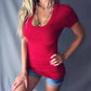 📢📢¡50% de descuento! ⏰Blusas finas de verano de escote en V profundo para mujer