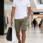 Pantalones cortos cargo masculinos Classic Fit