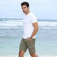 Pantalones cortos cargo masculinos Classic Fit
