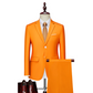 Set de traje de negocios moderno de dos piezas para hombre