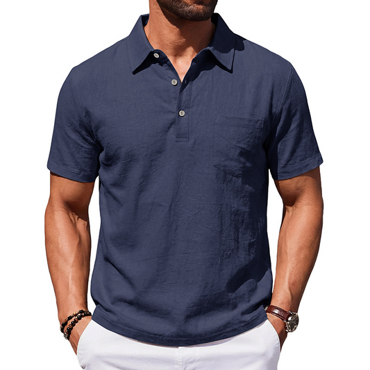 🥳Camisa de manga corta de manga corta de lino y algodón🥳HOT SALE 2026