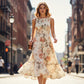 🥳Vestido casual sin mangas con estampado floral sin mangas🥳💞HOT SALE 2026