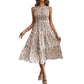 🥳Vestido casual sin mangas con estampado floral sin mangas🥳💞HOT SALE 2026