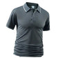Camisa clásica de manga corta con cuello de hombre