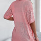 👚 ¡50% DE DESCUENTO AHORA! 🌸 Cárdigan de punto hueco de manga corta para mujer – Pointelle transpirable, ligero y versátil con parte delantera abierta – Imprescindible ☀️ para el verano