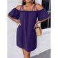 🔥VENTA CALIENTE ¡50% DE DESCUENTO!👗 Vestido Mini Elegante de Color Sólido para Mujer