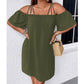 🔥VENTA CALIENTE ¡50% DE DESCUENTO!👗 Vestido Mini Elegante de Color Sólido para Mujer