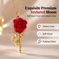 🌹 ¡50% DE DESCUENTO AHORA! 💎 Elegante collar colgante de rosa roja – Diseño delicado, hipoalergénico y perfecto para la elegancia diaria o regalos ✨