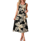 👗 ¡50% DE DESCUENTO AHORA! 🌸 Vestido Midi casual estampado y fluido para mujer – ligero, relajado y perfecto para la playa, el brunch o el uso ☀️ diario