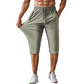 🩳 ¡TIEMPO LIMITADO 50% DE DESCUENTO! 💨 Pantalones deportivos capri de secado rápido para hombre – Elásticos con bolsillos con cremallera, versátiles 🏃 ♂️
