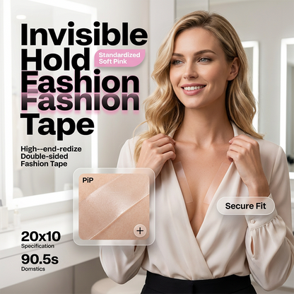 ⏳Cinta invisible de doble cara para cuerpo y ropa🪄 con descuento limitado por tiempo del 50⏰%
