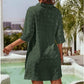 Camisa informal de gasa Jacquard oversize para mujer