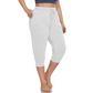 Pantalones Capri casuales de mujer con bolsillos