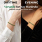 Pulsera elegante de halo de pedrería