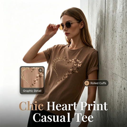 📢📢¡50% de descuento! ⏰Camiseta de manga corta con estampado casual para mujer