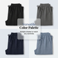 Pantalones cortos holgados de corte holgado de color liso para mujer