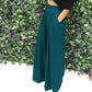 Pantalones elegantes de cintura alta para mujer