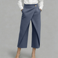 Pantalones casuales cortos de recorte para mujer