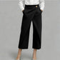 Pantalones casuales cortos de recorte para mujer