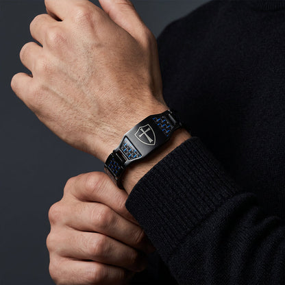 Pulsera de Terapia Magnética de Acero de Titanio para Hombre